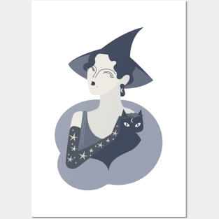 Deco Witch Posters and Art